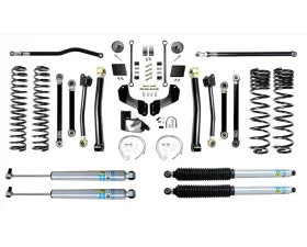 EVO Manufacturing 4.5' Enforcer Overland Stage 4 Plus, Bilstein 5100 Shocks Jeep Gladiator JT 2020