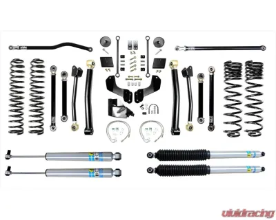 EVO Manufacturing 4.5' Enforcer Overland Stage 4 Plus, Bilstein 5100 Shocks Jeep Gladiator JT 2020 - EVO-3063S4PBIL