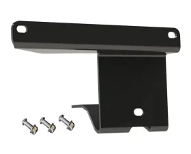 EVO Manufacturing Body License Plate Relocate, Left Side Black Jeep Wrangler JL 2020