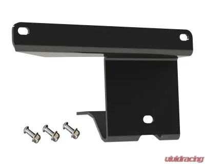 EVO Manufacturing Body License Plate Relocate, Left Side Black Jeep Wrangler JL 2020 - EVO-3119B