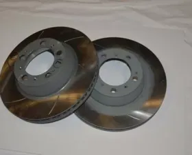 Demon Speed Motorsports Rear Brake Rotors Slotted Porsche 996 GT3 02-05