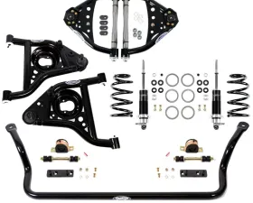 Detroit Speed Speed Kit 2 Front Suspension Kit 1970-1981 Camaro/Firebird Single Adjustable Shocks BBC