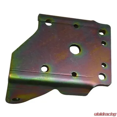 Detroit Speed Lower Shock Plate Stock Left Stock 3 Inch Axle Tube (Use 7/16 Inch U-Bolts) - 040302LDS