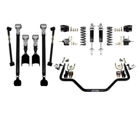 Detroit Speed Rear Speed Kit 3 68-72 A-Body Double Adjustable Shocks (Stock Axle)