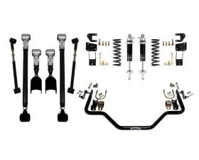 Detroit Speed Rear Speed Kit 3 64-66 A-Body Double Adjustable Shocks (Moser Axle)