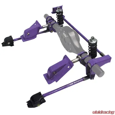 Detroit Speed QUADRALink Suspension Kit 1968-74 Nova/X-Body Single Adj Shocks - 041704-SDS