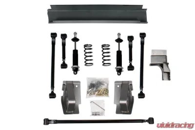 Detroit Speed QUADRALink Suspension Kit w/o Axle Brackets 1967-69 Camaro/Firebird Single Adj Shocks - 041705-SDS
