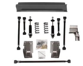 Detroit Speed QUADRALink Suspension Kit w/o Axle Brackets 1968-74 Nova/X-Body Double Adj Shocks