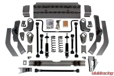 Detroit Speed QUADRALink Suspension Kit 1962-67 Chevy II Single Adj Shocks - 041707-SDS