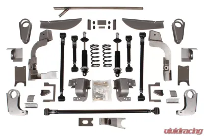 Detroit Speed QUADRALink Suspension Kit 1970-81 Camaro Single Adj Shocks - 041711-SADS
