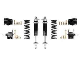 Detroit Speed 68-72 A-Body Rear Coilover Kit Double Adjustable Shocks Stock Rear Axle