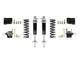 Detroit Speed 67 A-Body Rear Coilover Kit Double Adjustable Shocks Stock Rear Axle