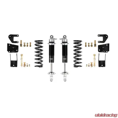 Detroit Speed 64-66 A-Body Rear Coilover Kit Double Adjustable Shocks Moser Rear Axle - 042413-DDS