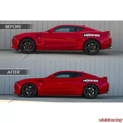 Detroit Speed Rear Coilover Conversion Kit Double Adjustable 6th Gen Camaro 2016-Present - 042432-DDS