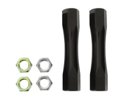 Detroit Speed Tubular Tie Rod Adjusters Black (11/16