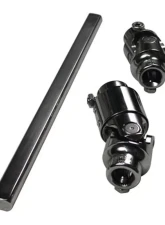 Detroit Speed Intermediate Shaft w/v.r.(polished stainless) Ididit Column 1 Inch-48 column output shaft -1967-68 Til                                     - 092523PDS - Image 2