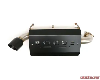Rogue Exhaust Cruiser Turbo Muffler Pre-Packed w/Black Heat Shield Polaris XP 1000 Turbo | Turbo S 14-19 - FUTV-0100
