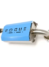 Rogue Exhaust Cruiser Turbo Muffler Pre-Packed w/Black Heat Shield Polaris XP 1000 Turbo | Turbo S 14-19                                     - FUTV-0100 - Image 5