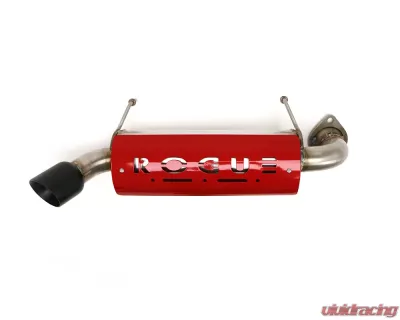 Rouge Exhaust Sport Turbo Muffler Pre-Packed w/Black Heat Shield Polaris XP 1000 14-19 - FUTV-0130