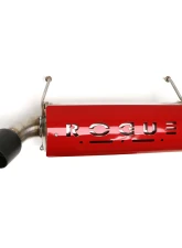 Rouge Exhaust Sport Turbo Muffler Pre-Packed w/Black Heat Shield Polaris XP 1000 14-19                                     - FUTV-0130 - Image 8
