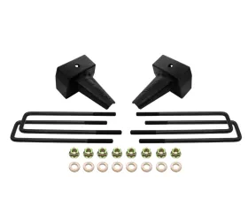 Bison Offroad Silverado/Sierra 4 Inch Rear Block Kit 11-18 Silverado/Sierra 2500/3500 HD