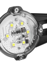 Bison Offroad LED Rock Lights Kit 600 Lumen Universal YAK Series Clear 4 Pack                                     - UL-0503 - Image 5