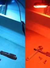 Bison Offroad LED Rock Lights Kit 600 Lumen Universal YAK Series Amber 2 Pack                                     - UL-0505 - Image 5