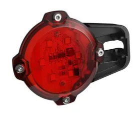 Bison Offroad LED Rock Lights Kit 600 Lumen Universal YAK Series Red 2 Pack