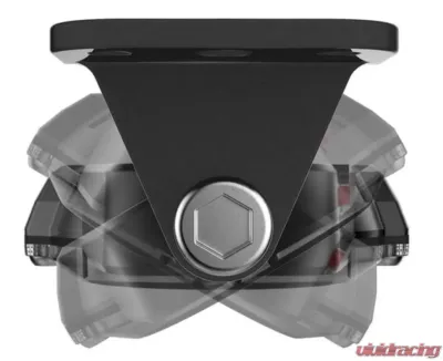 Bison Offroad LED Rock Lights Kit 600 Lumen Universal YAK Series Red 2 Pack - UL-0508