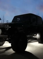 Bison Offroad LED Rock Lights Kit 600 Lumen Universal YAK Series Blue 2 Pack                                     - UL-0511 - Image 2