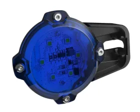 Bison Offroad LED Rock Lights Kit 600 Lumen Universal YAK Series Blue 4 Pack