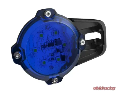Bison Offroad LED Rock Lights Kit 600 Lumen Universal YAK Series Blue 4 Pack - UL-0512