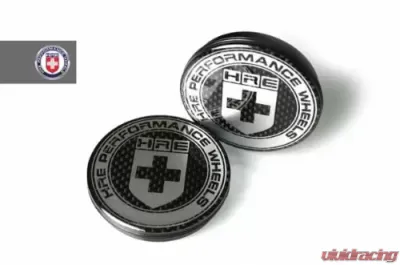 HRE FlowForm Carbon Fiber Center Caps - HRE-CP-CF