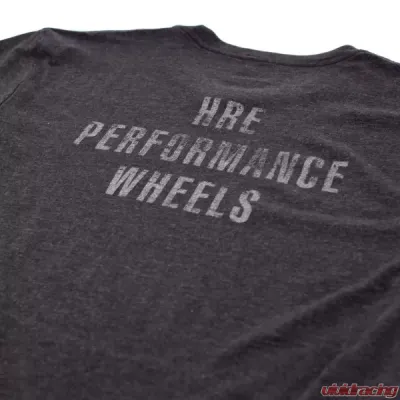 HRE Worn Logo T-Shirt Black - HRE-WORNBLK