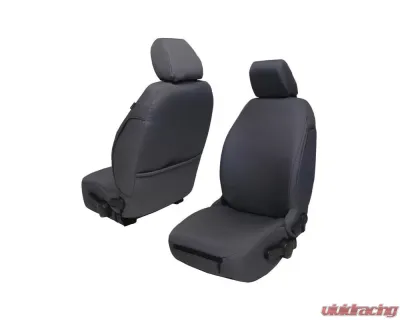 Bartact Graphite Baseline Performance Front Seat Covers Pair Jeep Wrangler JK | JKU 2007-2010 - JKBC0710FPG
