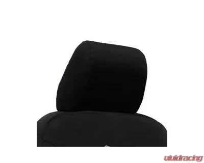 Bartact Black Tactical Series Bench Headrest Covers Jeep Wrangler JK 2 DR 2007-2010 - JKHR0710R2B