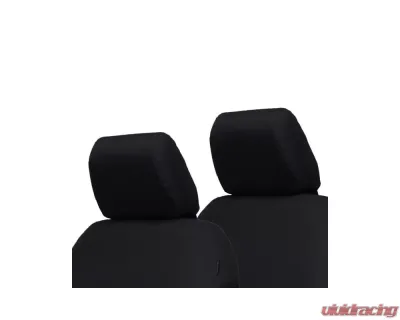 Bartact Black Tactical Series Bench Headrest Covers Jeep Wrangler JK 4 DR 2007-2010 - JKHR0710R4B