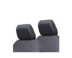 Bartact Graphite Tactical Series Bench Headrest Covers Jeep Wrangler JK 4 DR 2007-2010