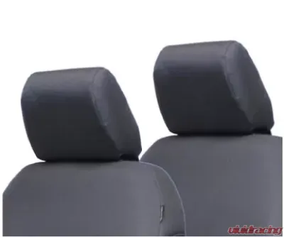 Bartact Baseline Performance Front Headrest Seat Cover Graphite Jeep Gladiator 2019-2024 - JTHR2019FPG