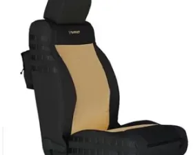Bartact Tactical Front  Seat Cover Black/Coyote Jeep Wrangler JK 2011-2012