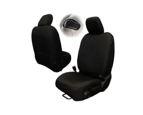 Bartact Black Baseline Performance Front Seat Covers Pair Jeep Wrangler JL 2 DR 2018+