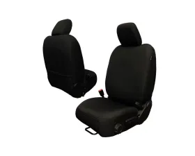 Bartact Black Baseline Performance Front Seat Covers Pair Jeep Wrangler JL 4 DR 2018+
