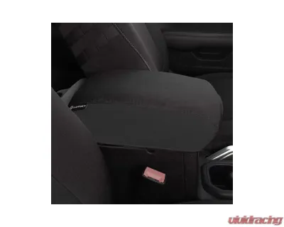 Bartact Black Padded Center Console Cover Jeep Wrangler 2018-2024 - JLIA2018CCBB
