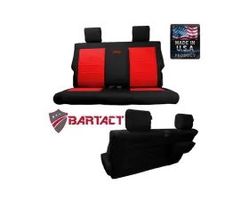 Bartact Black/ACU Camo Tactical Rear Bench Seat Covers Jeep Wrangler JL 2 DR 2018-2024