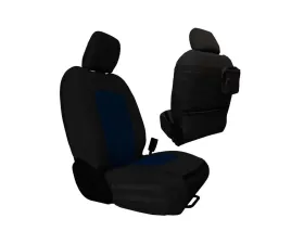 Bartact Black/Navy Tactical Front Seat Covers Jeep Wrangler JL 4 DR 2018-2024