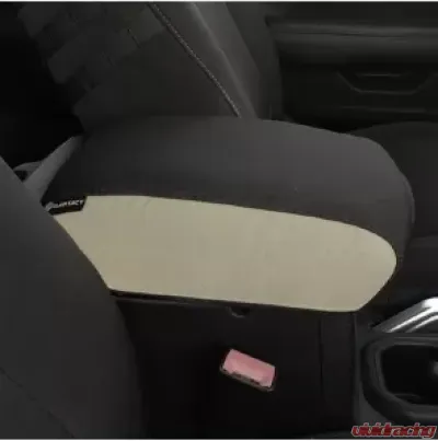 Bartact Padded Center Console Cover Black/Khaki Jeep Gladiator 2019-2024 - JTIA2019CCKB