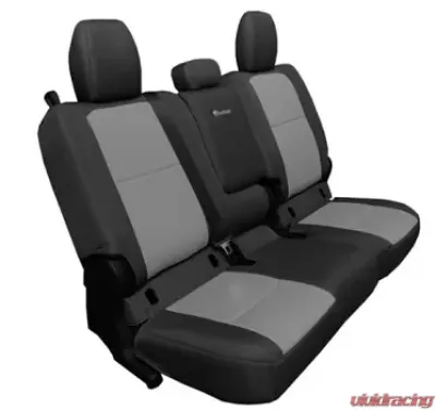 Bartact Tactical Bench Seat Cover Fabric Black/Graphite Jeep Gladiator 2019-2024 - JTSC201R4FBG