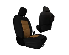 Bartact Black/Coyote Front Seat Covers Jeep Gladiator 2019-2024