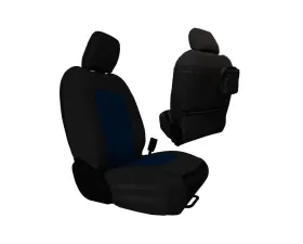 Bartact Black/Navy Front Seat Covers Jeep Gladiator 2019-2024