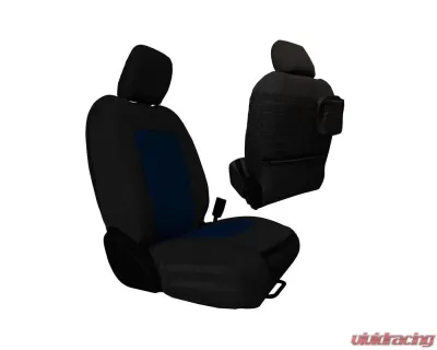 Bartact Black/Navy Front Seat Covers Jeep Gladiator 2019-2024 - JTTC2019FPBT